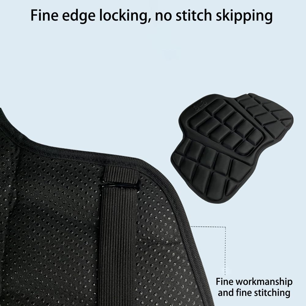 JUZELY Cuscino Sella Moto per Honda 750 XADV X ADV 750 XADV750, Coprisella Antiscivolo e Traspirante, Imbottitura Confortevole per Viaggi Lunghi e Quotidiani