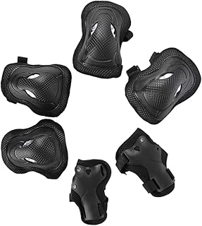 BESPORTBLE 6 Pçs Protetor De Joelheira De Engrenagem Para Adulto Engrenagem De Espessamento Engrenagem De Engrenagem De Engrenagem Para Adulto Patinação Protetor De Pulso Para