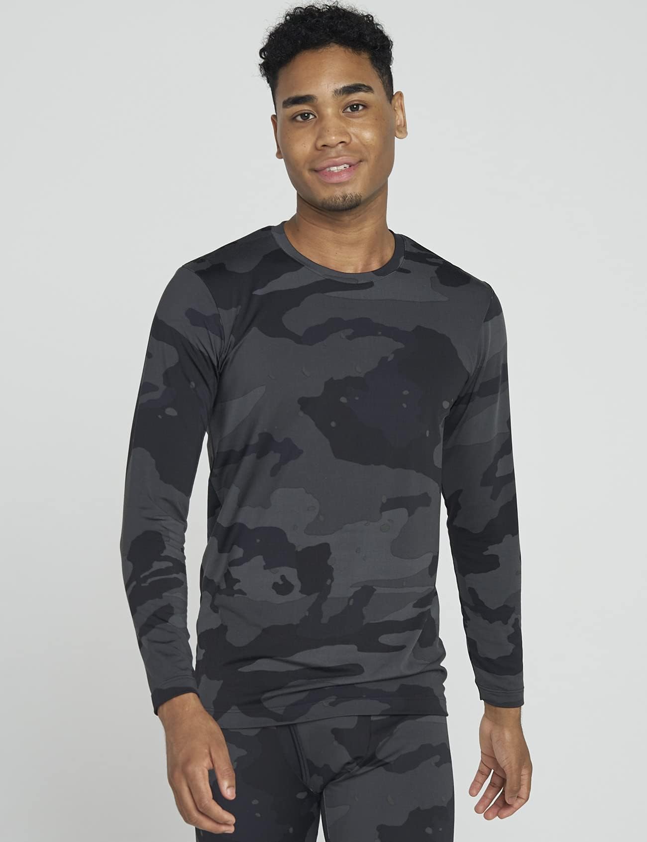 LAPASA Pacco da 2 o 1 Maglia Termica Peso Uomo Maniche Lunghe Canottiera Strato Base - Invernale Sport Allaperto Escursionismo Sci Snowboard M09/M26/M55