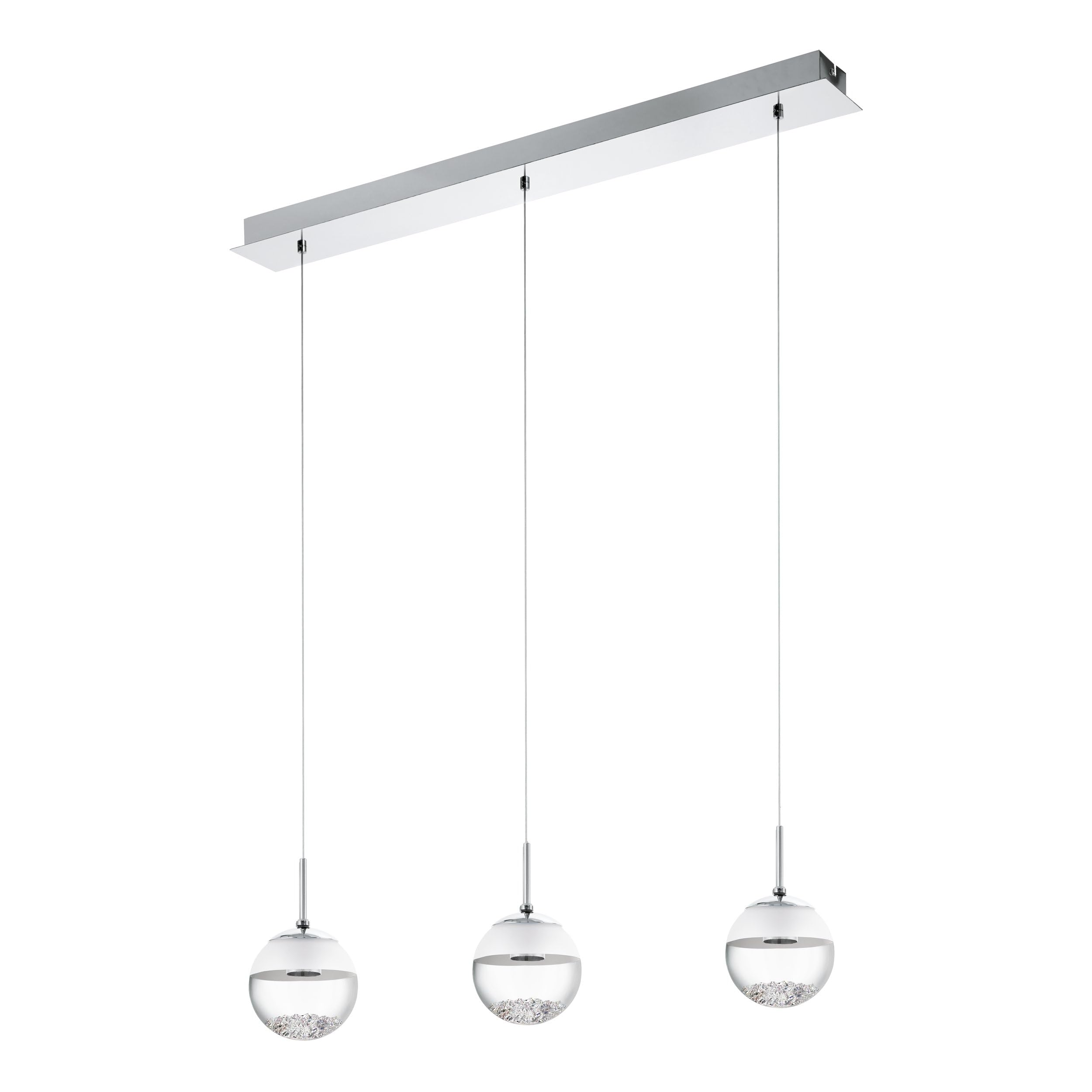 Eglo LED lampada a sospensione Montefio 1, lampada a sospensione a 3
