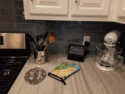 Miniatura 3 de Caroline's Treasures SS8758OVMT Golden Retriever - Mitón de horno grueso resistente al calor para sartenes calientes y horno, guante de cocina