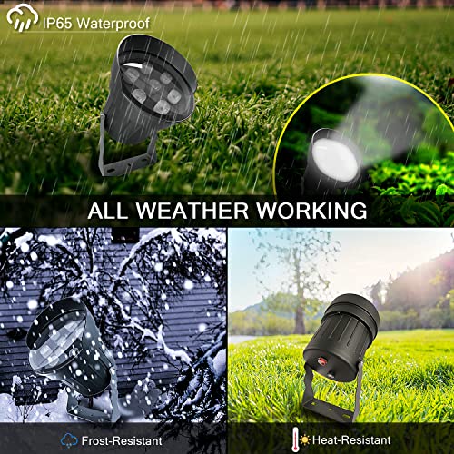 Ofuray FPL-C Solar Flag Pole Light Outdoor, Brightest Flag Pole Light Solar Powered, American Flag Coverage Led Solar Flag Pole Lights Outdoor Dusk To Dawn Fit 0.5''-4'' Flagpole thumb #4