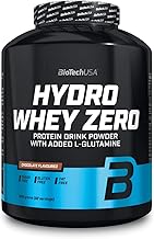 BioTechUSA Hydro Whey Zero - Gluten Free, Sugar Free, Fat Free | 80% Protein Content | Fast Absorption | Whey Protein Complex, 1.8 kg, Vanilla