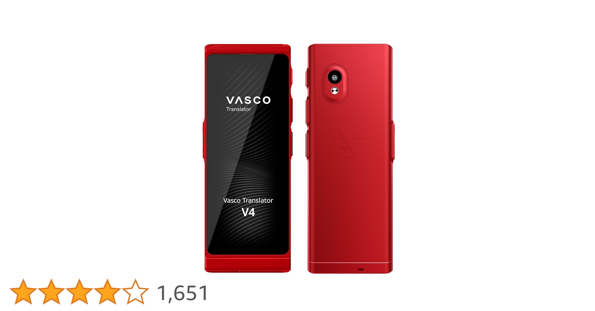 Amazon.co.jp: Vasco Translator V4 | 音声翻訳機 | 108言語、約