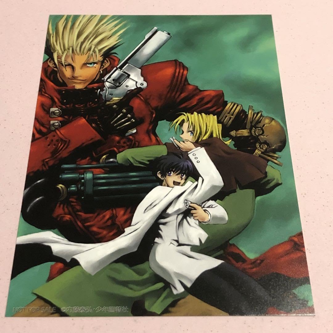 Amazon | 内藤泰弘の世界展 特典 ポストカード ヴァッシュ メリル