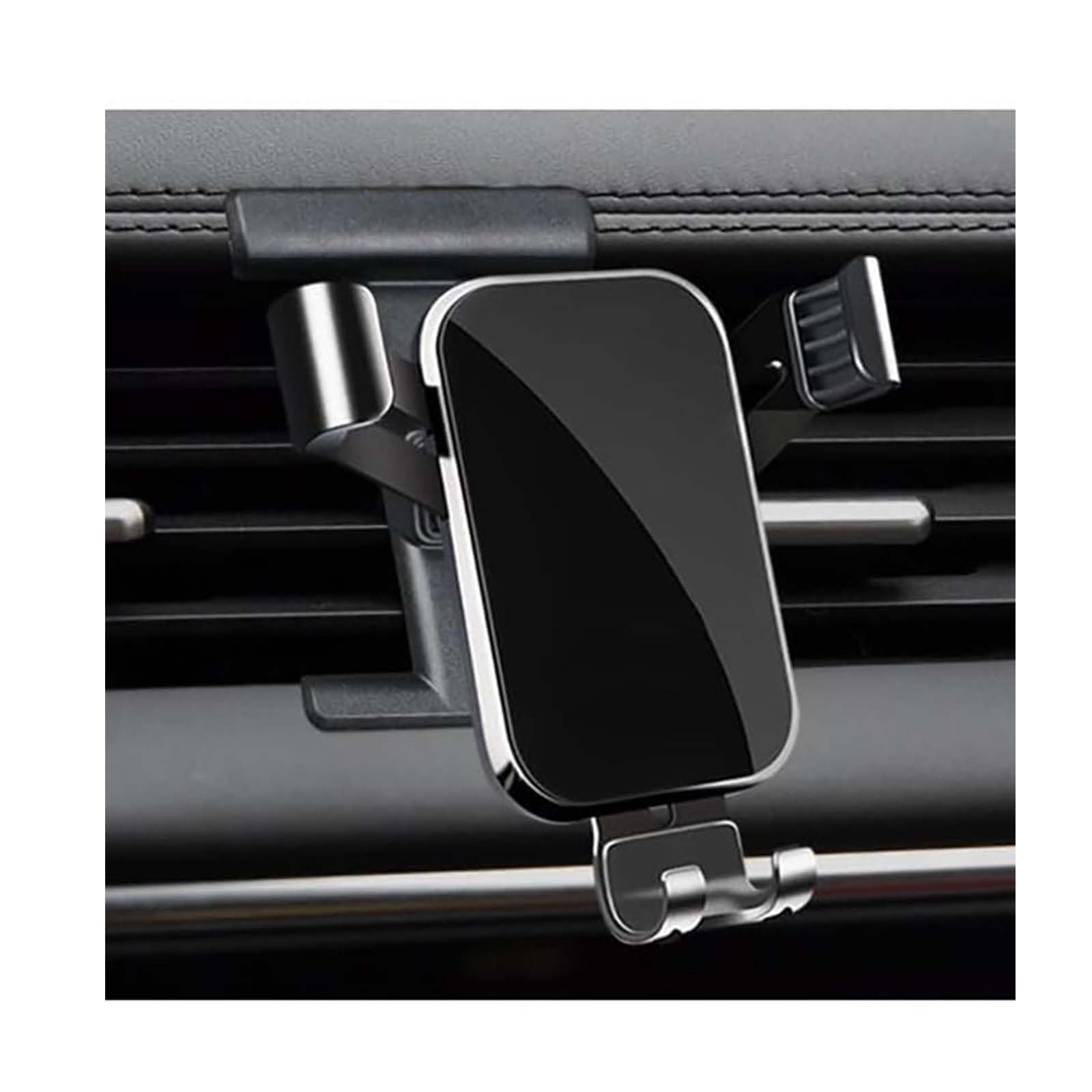 LKILFUWX Car Phone Holder for Mazda MX-5 ND SkyActiv-G 2015-2018, Mobile Phone Mount Air Vent, Stable Anti-Shake Phone Cradle, One-Handed Operation Adjustable Mount,A