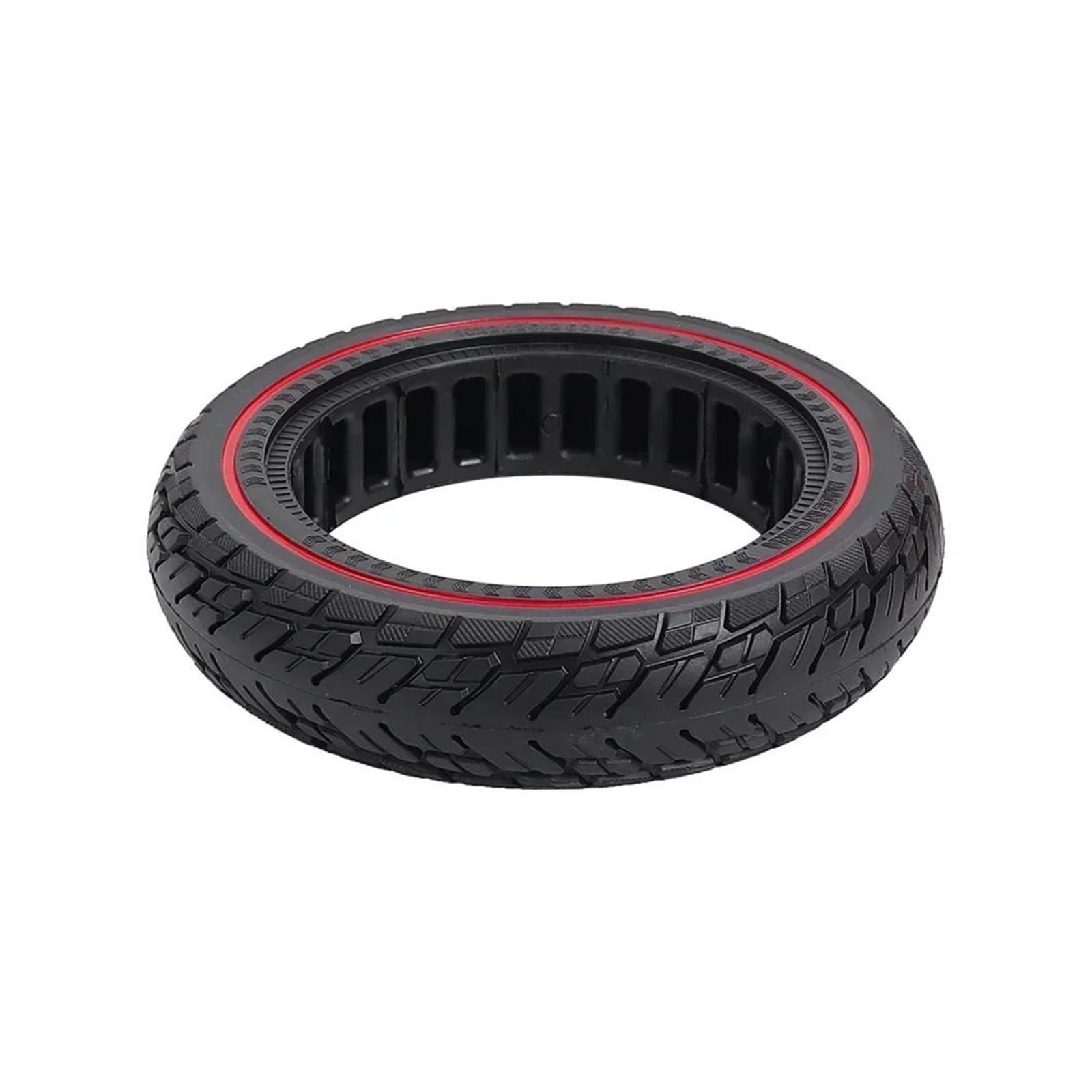 Pełna opona do hulajnogi elektrycznej, pasująca do Ninebot, F20 F25 F30 F40, pasująca do Xiaomi, 4- solidne gumowe koło do hulajnogi(Black)