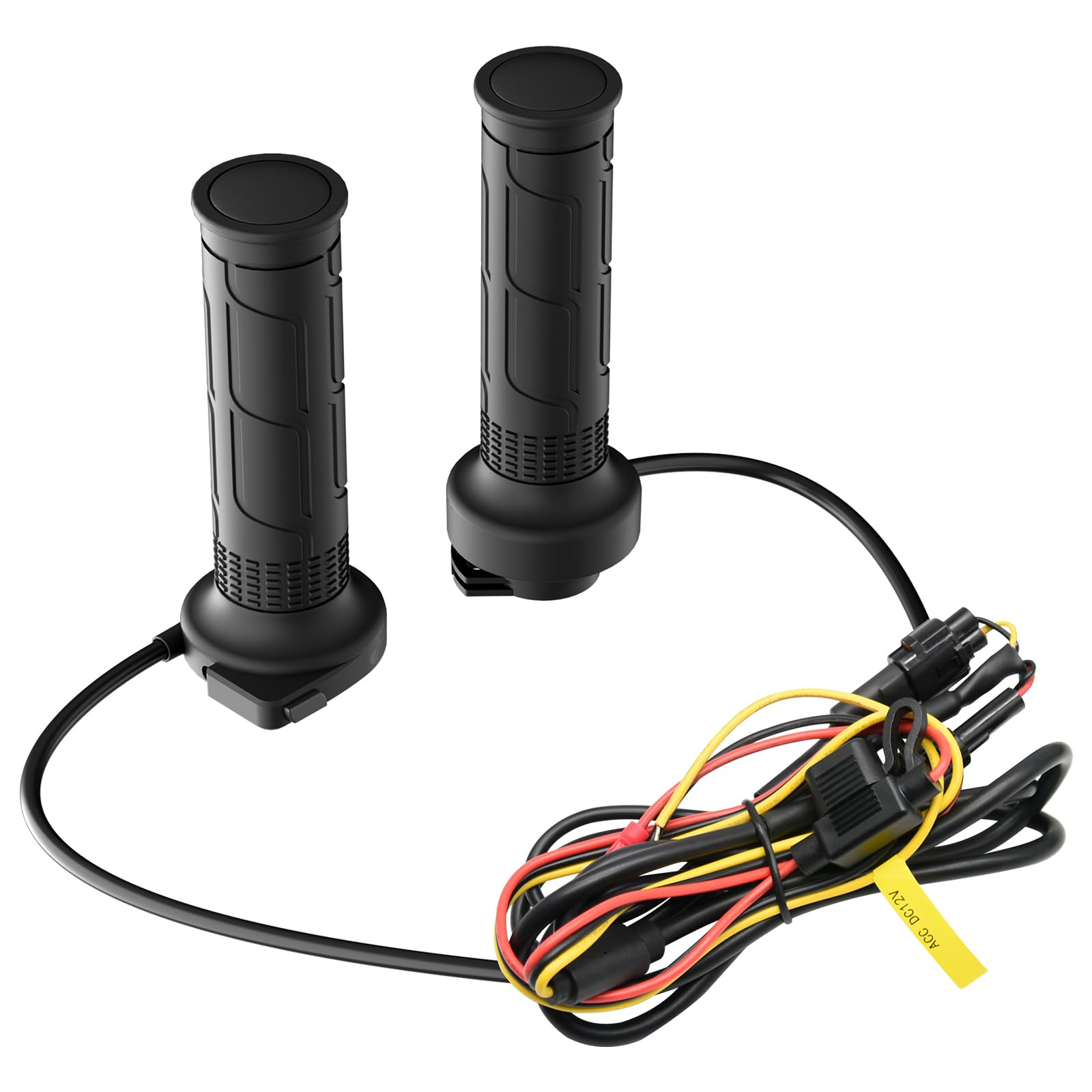 1 paio 12 V 22 mm manico elettrico universale moto maniglie calde temperatura regolabile moto maniglie riscaldate
