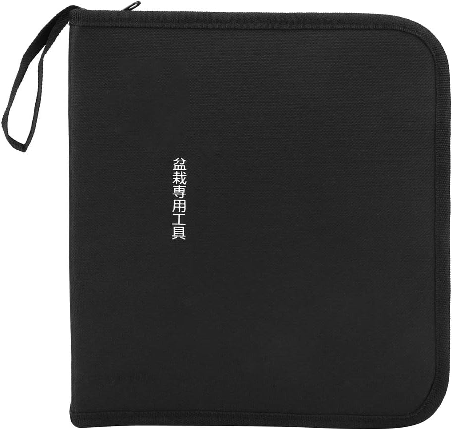 Limouyin Bolsa de Herramientas para Tijeras Bonsaii, Estuche de Almacenamiento para Herramientas Colgantes para Herramientas Bonsai, Bolsa de Almacenamiento compacta y Liviana de 10 x 8,9 Pulgadas