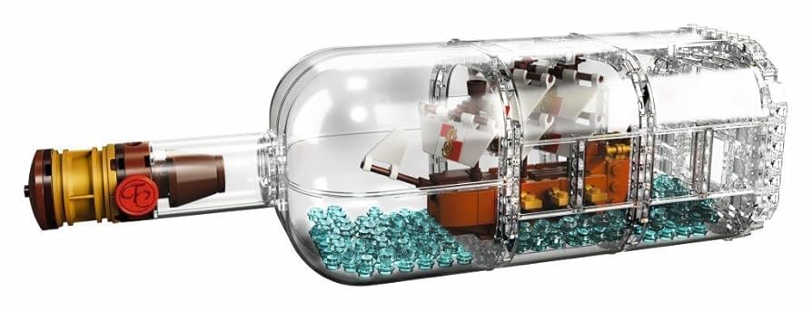 Amazon.co.jp: レゴ (LEGO) アイデア ボトルシップ Ship in a