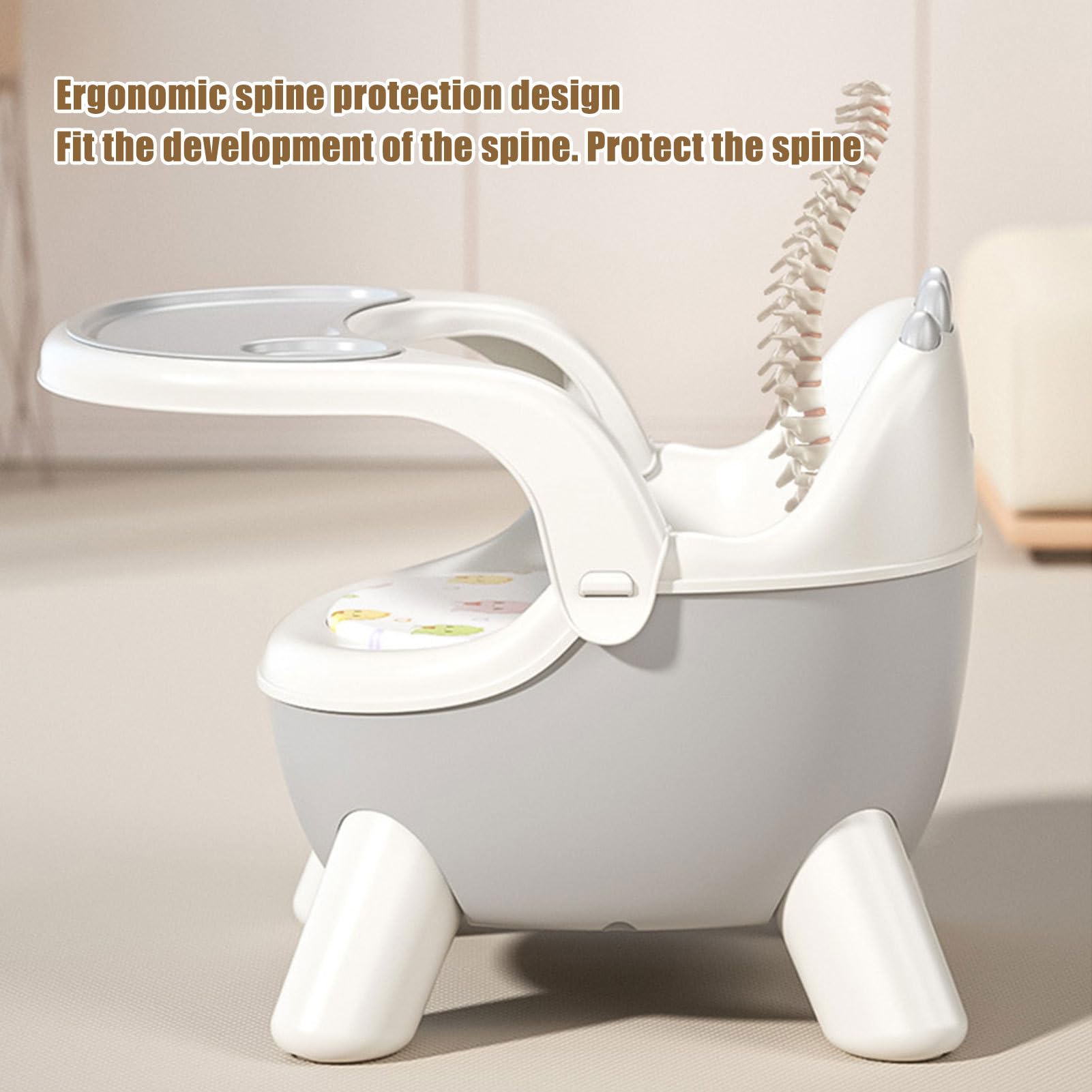 Silla para Alimentar a Niños Pequeños Silla Infantil Con Sonido Y Diseño De | Silla Interactiva De Juego Para Casa Guardería Interior