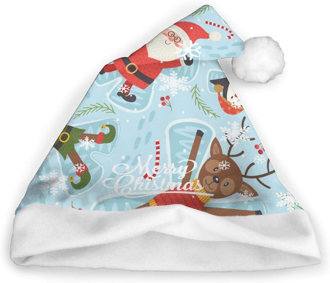 N/A Weihnachtsmütze, Nikolausmütze, Weihnachten Zeichen Xmas Holiday