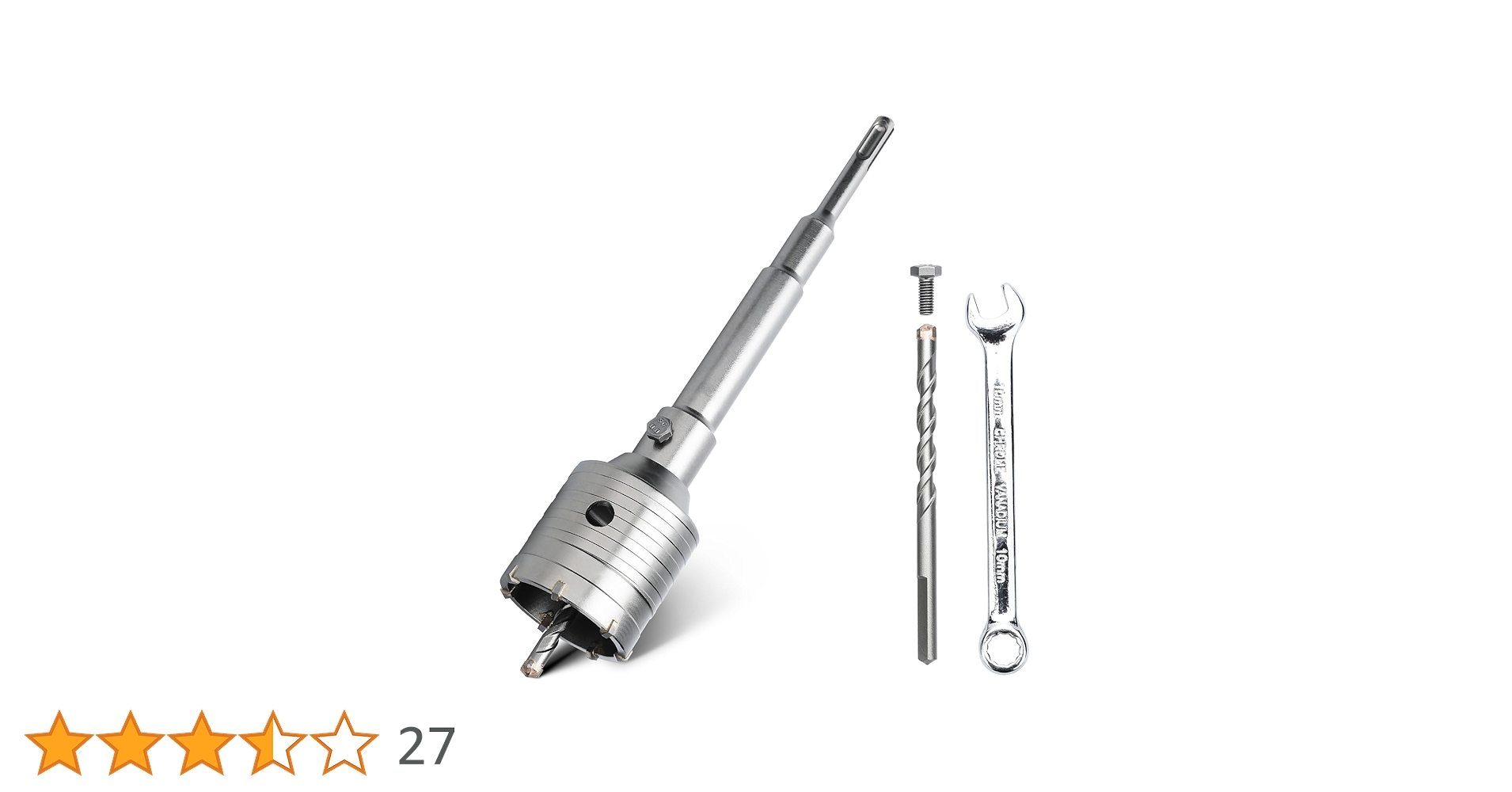 Amazon | 30mm コンクリートドリルビット(XL合金歯) 110mm SDS