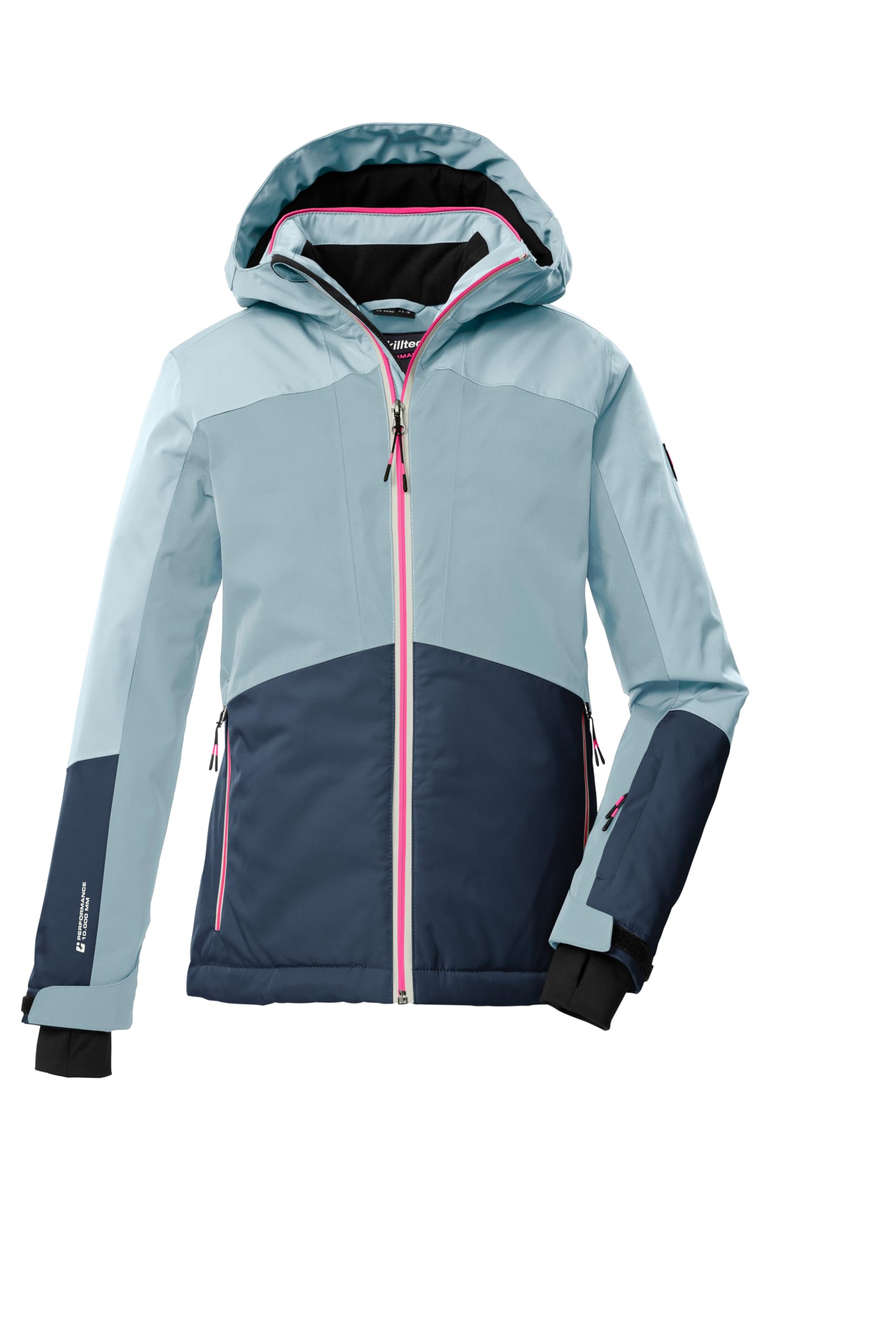 Killtec Mädchen Ksw 196 Grls Ski Jckt Skijacke/Funktionsjacke mit Kapuze und Schneefang