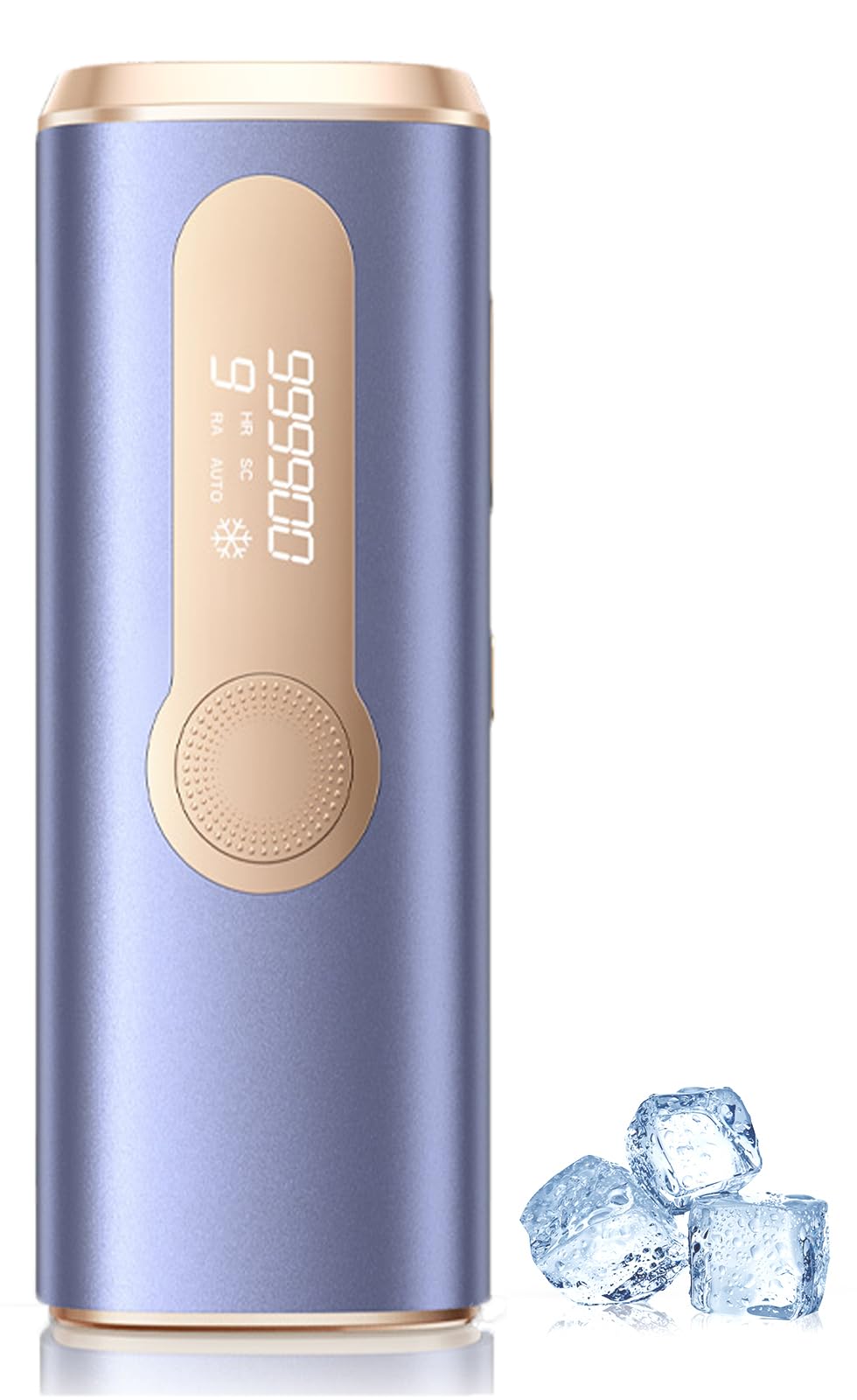 Haarlosy Pulsed Light Epilator with Ice - 3 in 1 IPL Laser Epilator for Women and Men, 9 Adjustable Energy Levels Suitable for Body, Face, Armpits, Sensitive Legs LCN1206