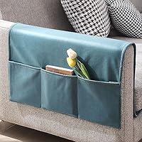 De bank, de leuning, de tas Fauteuil Opbergtas, Waterdichte Armleuninghoes Bank Fauteuil Grote Stoel Arm Caddy TV Afstandsbediening Accessoires Opbergruimte-grijs|50*15.2*22cm ( Kleur : Bruin , Maat