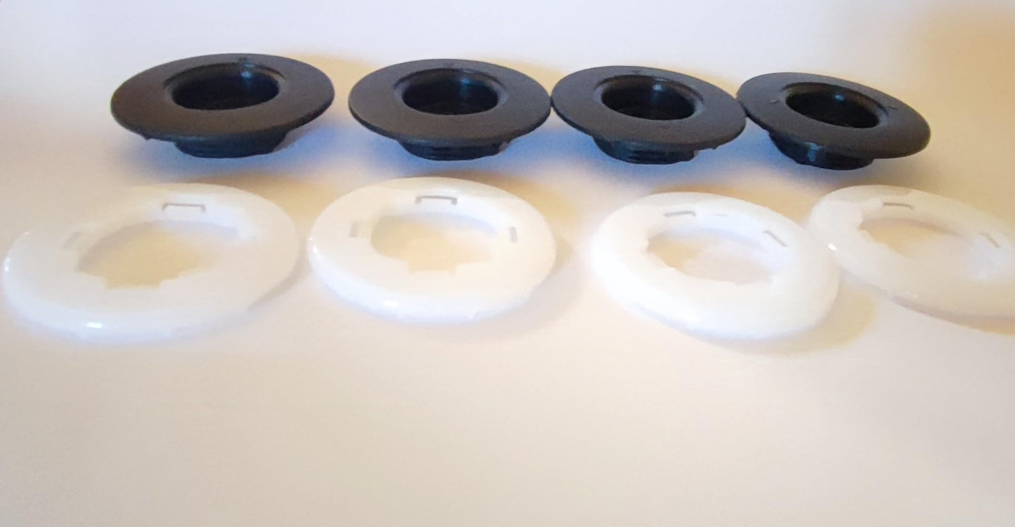 VekAuto 4 Pezzi Supporto Portaoggetti Compatibili per Honda per Acura, Plastica Resistente Nero Clip a L per Tappetini