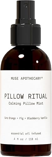 Miniatura 38 de Muse Apothecary Pillow Ritual - Rocío aromático, calmante y relajante para almohada, spray para ropa de cama y telas - Infundido con aceites