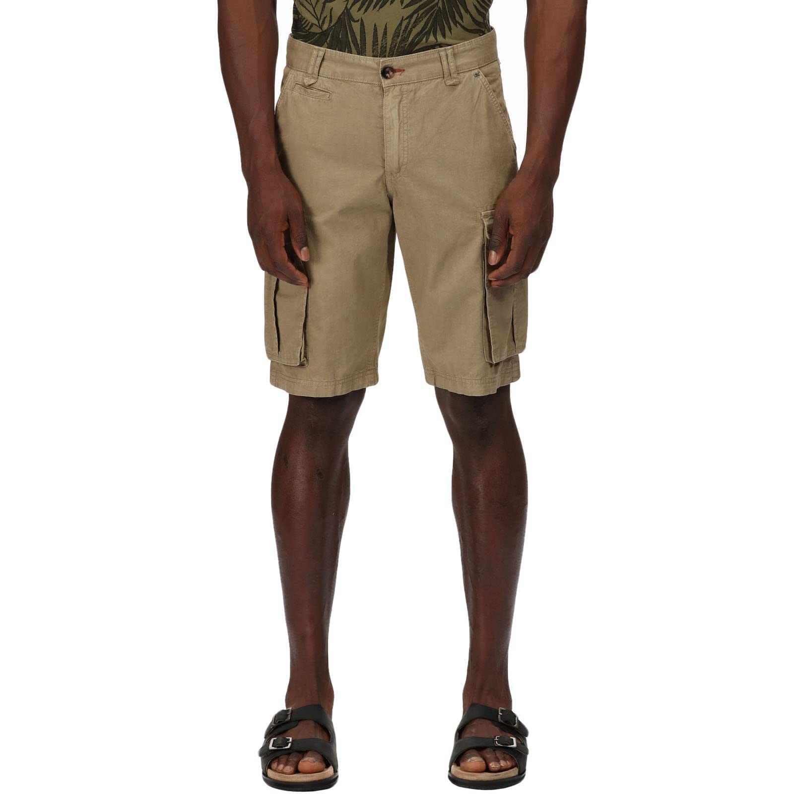 Regatta Men's Shorebay Vintage Look Cargo Shorts Yellow