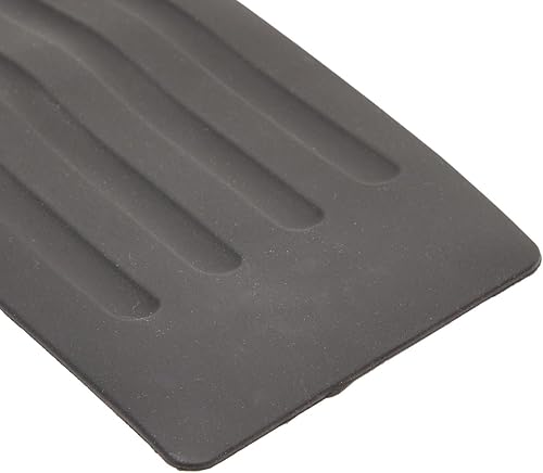 Miniatura 6 de Protector de parachoques trasero para automóviles y SUV, acolchado de goma universal (negro, 40.9 pulgadas)