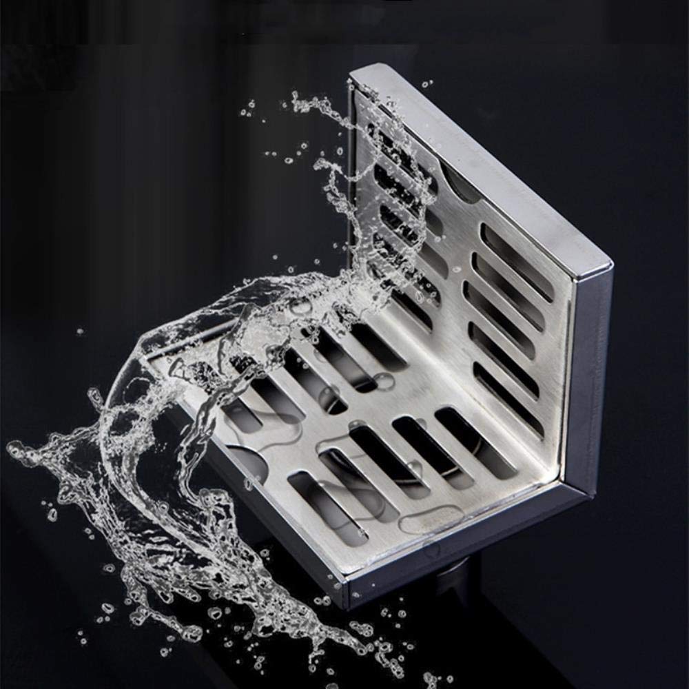 Buy Invisible Drainer Stainless Steel Bathroom Floor Drain Tile Insert