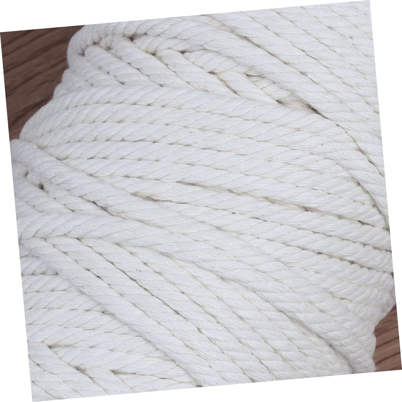 Cuerda de Algodón Natural Beige para Manualidades y Macramé