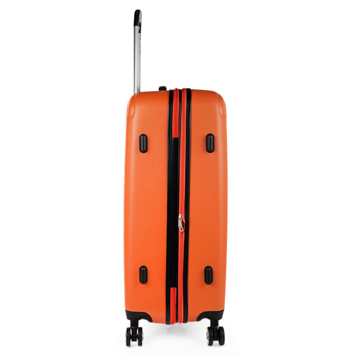 ITACA - Maletas Grandes De Viaje Rígidas Ligeras con 4 Doble Rueda 360° Maleta Grande 23 Kilos Alta Resistencia Extensible Maleta XL Duradera, Mandarina — view 8