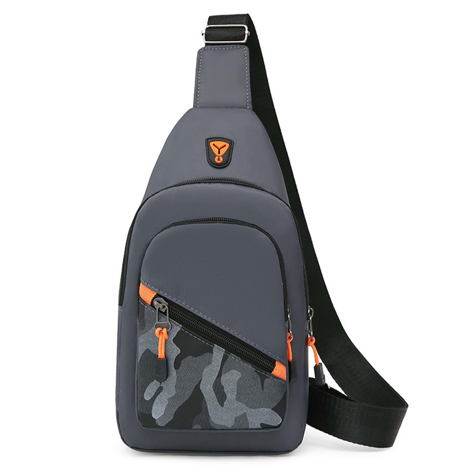 Bolso de pecho impermeable Gray que alivia el peso 6