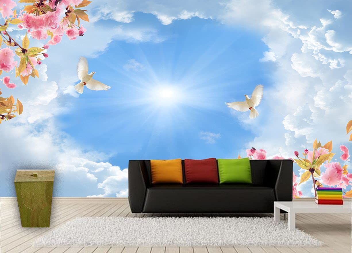 ALL YOUR DESIGN Self Adhesive Wallpaper Blue Sky Waterproof & Laminated Wall Sticker for Home Decor, Living Room, Bedroom, Hall, Kids Room 12x15 Feet (B094RDD9Y2) Amazon Price History, Amazon Price Tracker