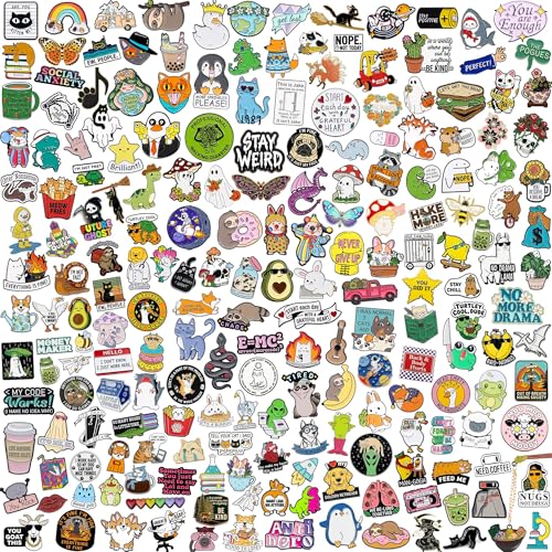 SINCCO 20/40/50 PCS Cute Enamel Pins Bulk, Funny...