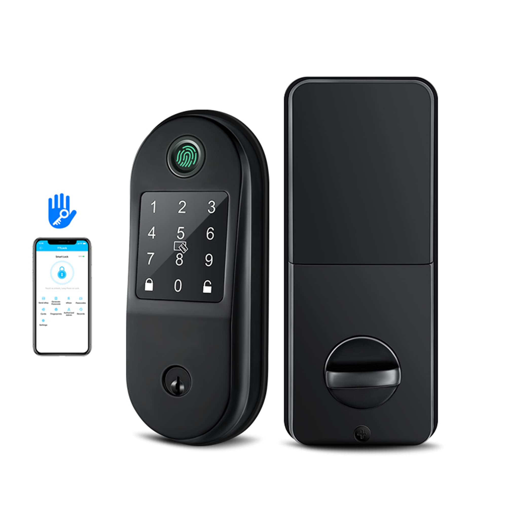 Buy Smart Lock,Smart Deadbolt Lock,Smart Fingerprint Lock with Key