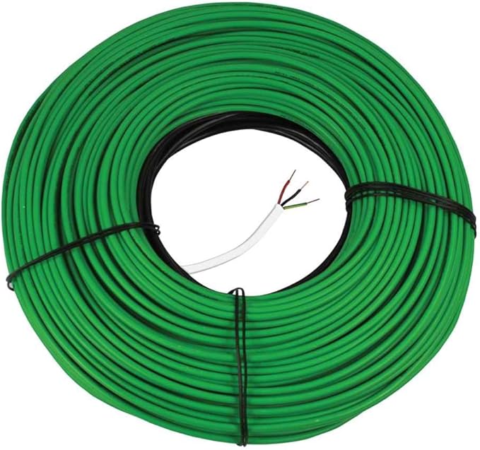 Review WarmlyYours Electric Radiant Heating Snow Melting Cable, Deicing, Snow Removal System, 43 ft. (10.7 sq. ft.)