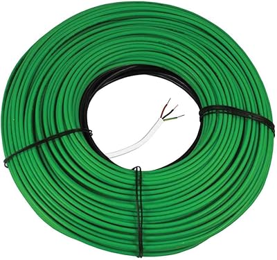 WarmlyYours Snow Melting Cable, 240V, 342 ft. (85.5 sq. ft.), Green, Ft