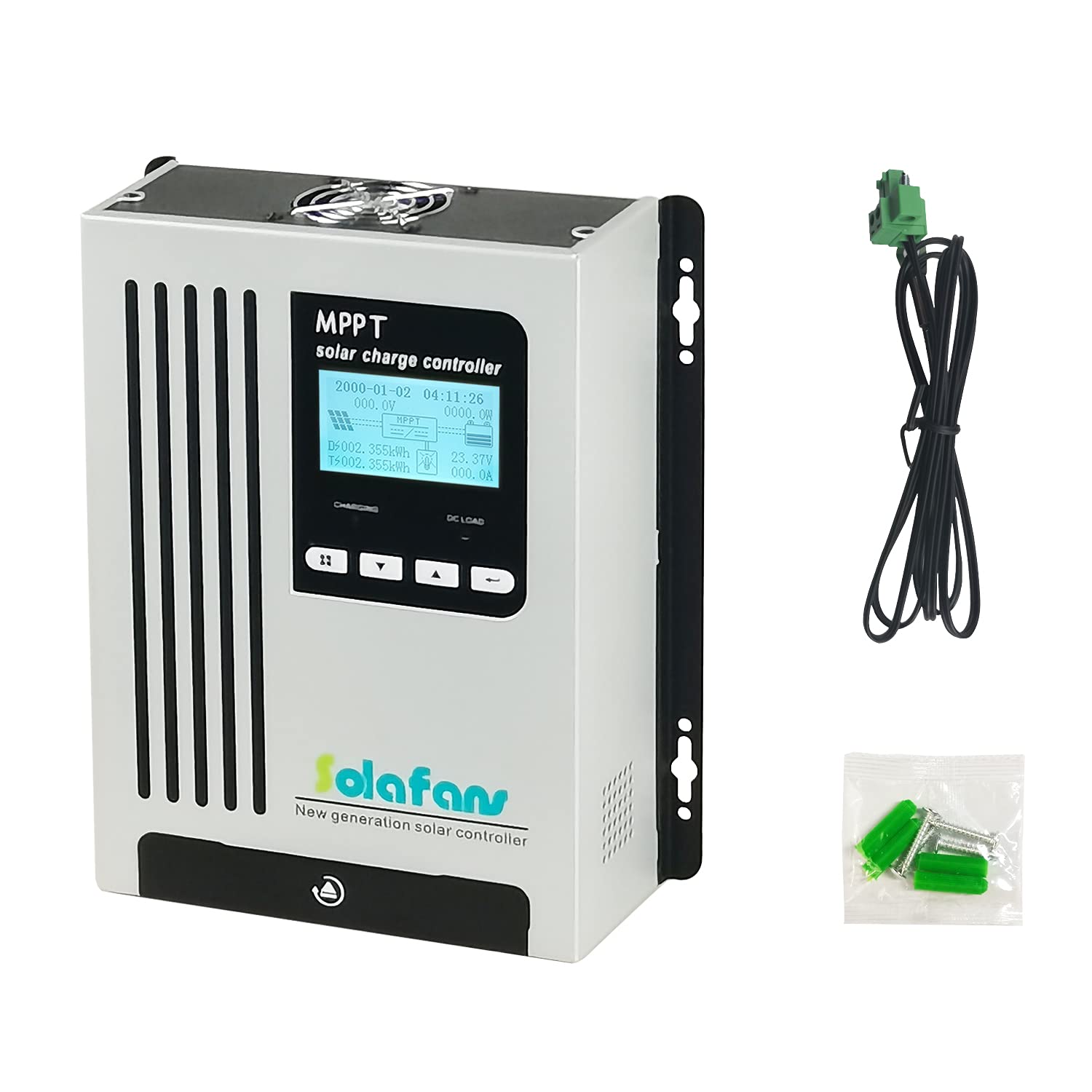 Buy SOLAFANS 48V 65A MPPT Charge Controller 12V 24V 48V Auto Solar
