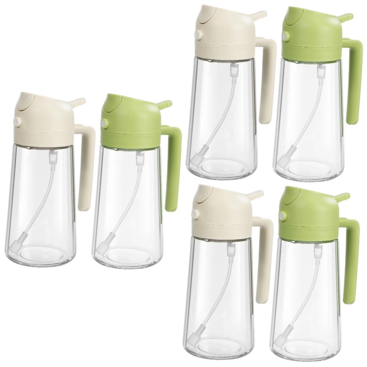 Alipis 6 Pcs Spray Peut Pulvériser Des Bouteilles De Pulvérisation D'Huile D'Olive Flacon Pulvérisateur D'Huile D'Olive Distributeur D'Huile De Cuisson Pulvérisateur D'Huile De Cuisson