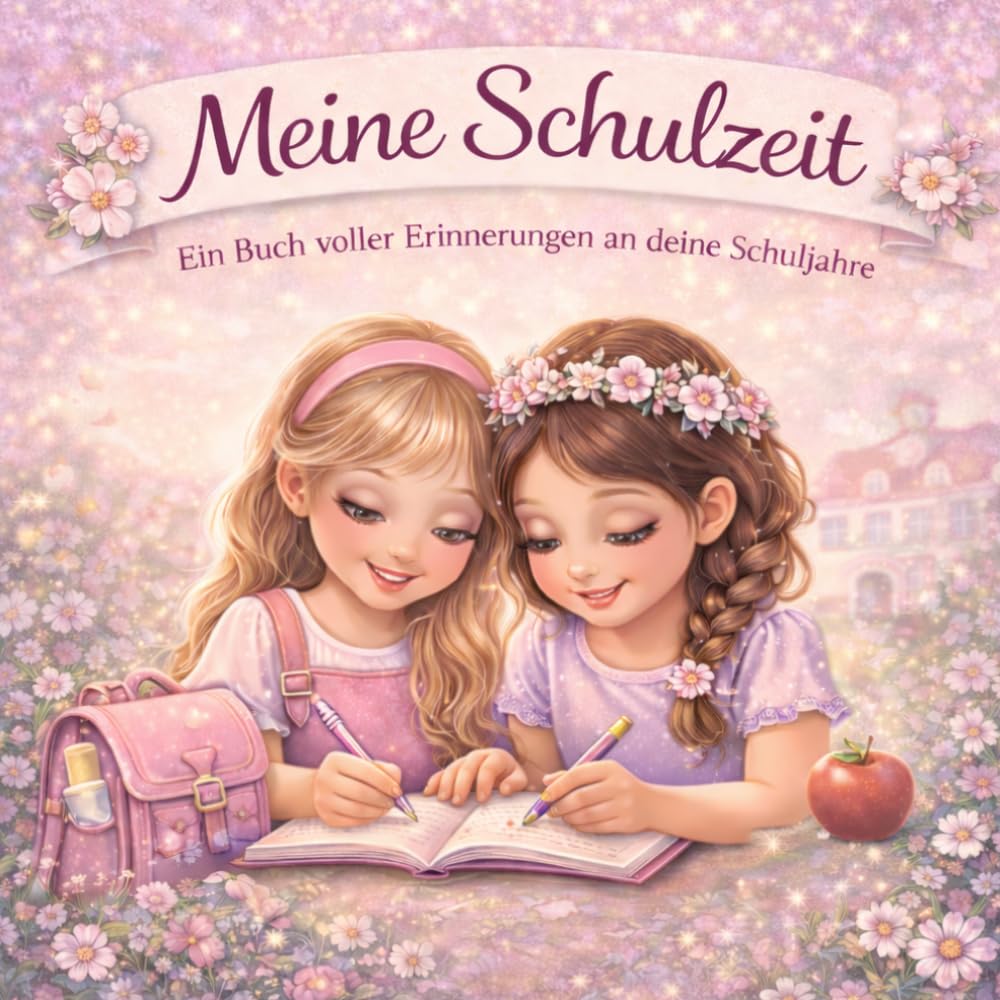 Meine Schulzeit - Ein Buch voller Erinnererungen an deine Schuljahre: Ein liebevoll gestaltetes Erinnerungsbuch für die Grundschulzeit – zum Ausfüllen, Festhalten & Wiedererleben