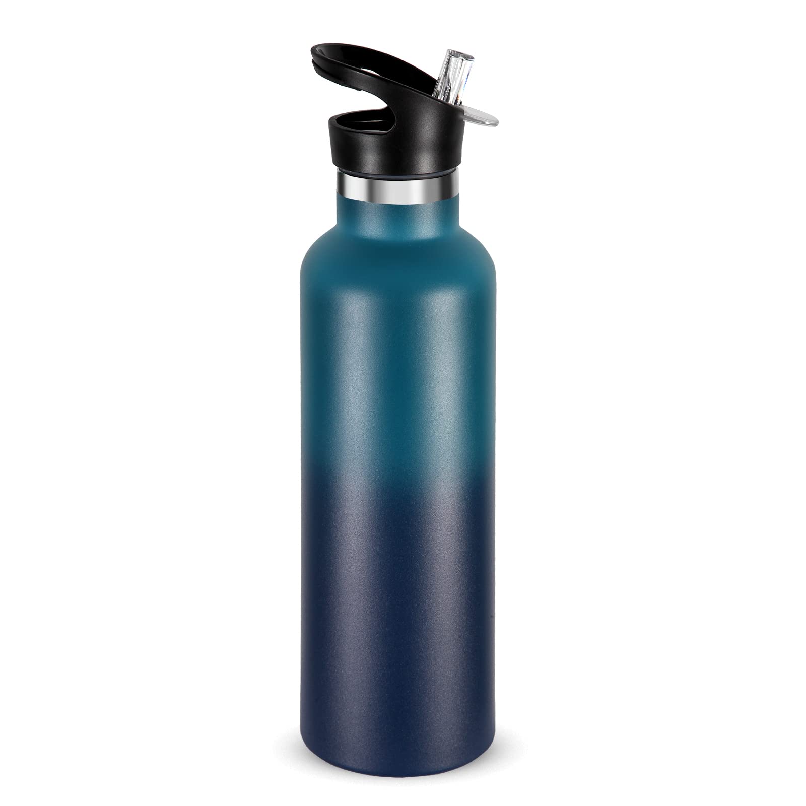 Volhoply Conf. 4 Borracce In Acciaio Inox 760ml - Monostrato, Leggere E Durevoli Per Sport E Scuola