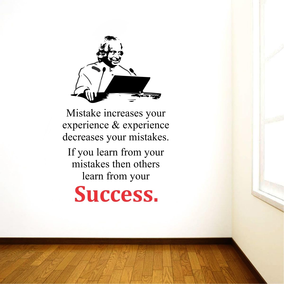 Rawpockets Success Quote by Dr A.P.J Abdul Kalam Self Adhesive Wall Sticker (B0D928F367) Amazon Price History, Amazon Price Tracker