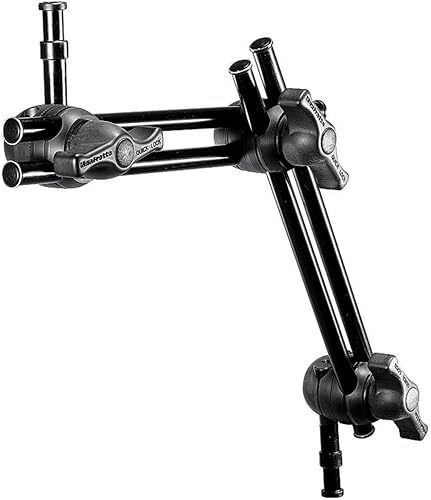 Miniatura 2 de Manfrotto 396AB-2 Brazo articulado doble de 2 secciones sin soporte de cámara (negro)