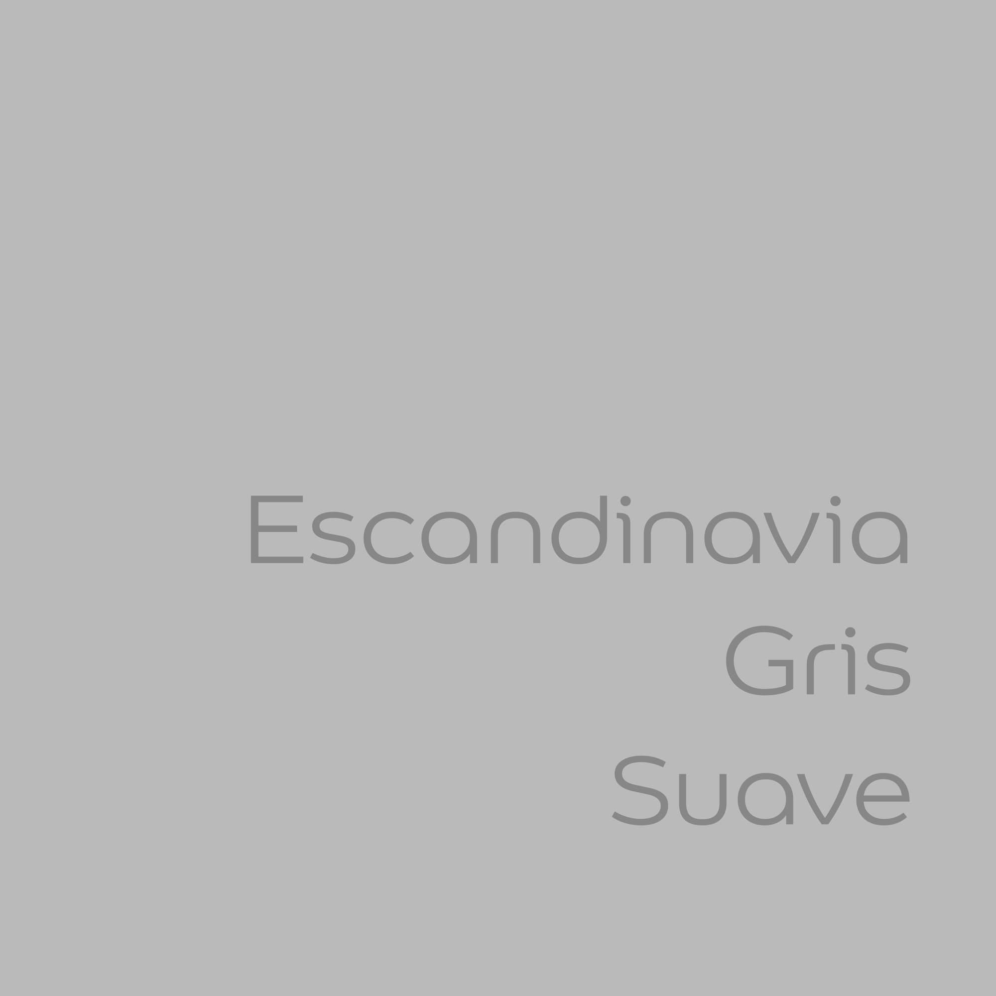 Bruguer Colores del Mundo Pintura para paredes monocapa Escandinavia Gris Suave 4 L