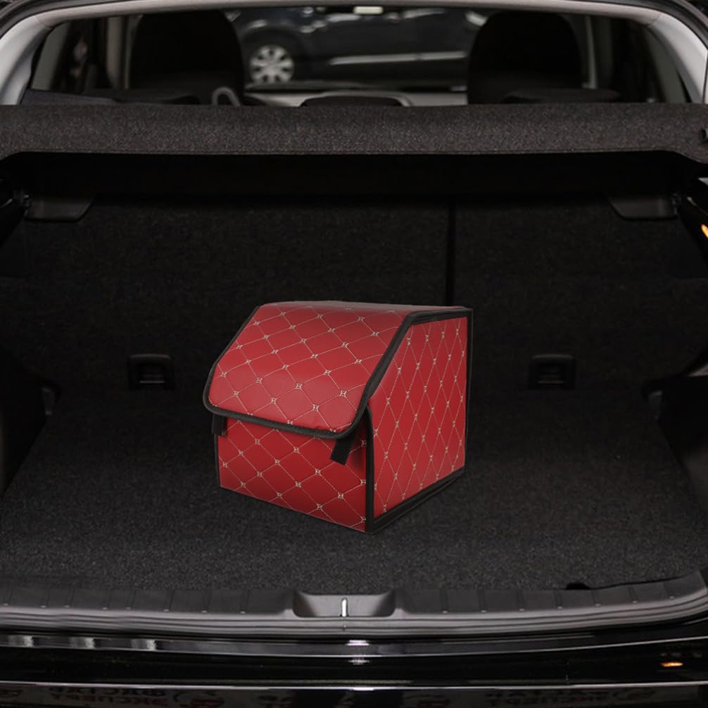 2pezzi Organizer Auto Per Bagagliaio Contenitore Multifunzionale Per Veicolo Pratico Organizer Per Trasporto Di Generi Attrezzature Sportive e Utensili Facile Da Pulire e Sicuro Da