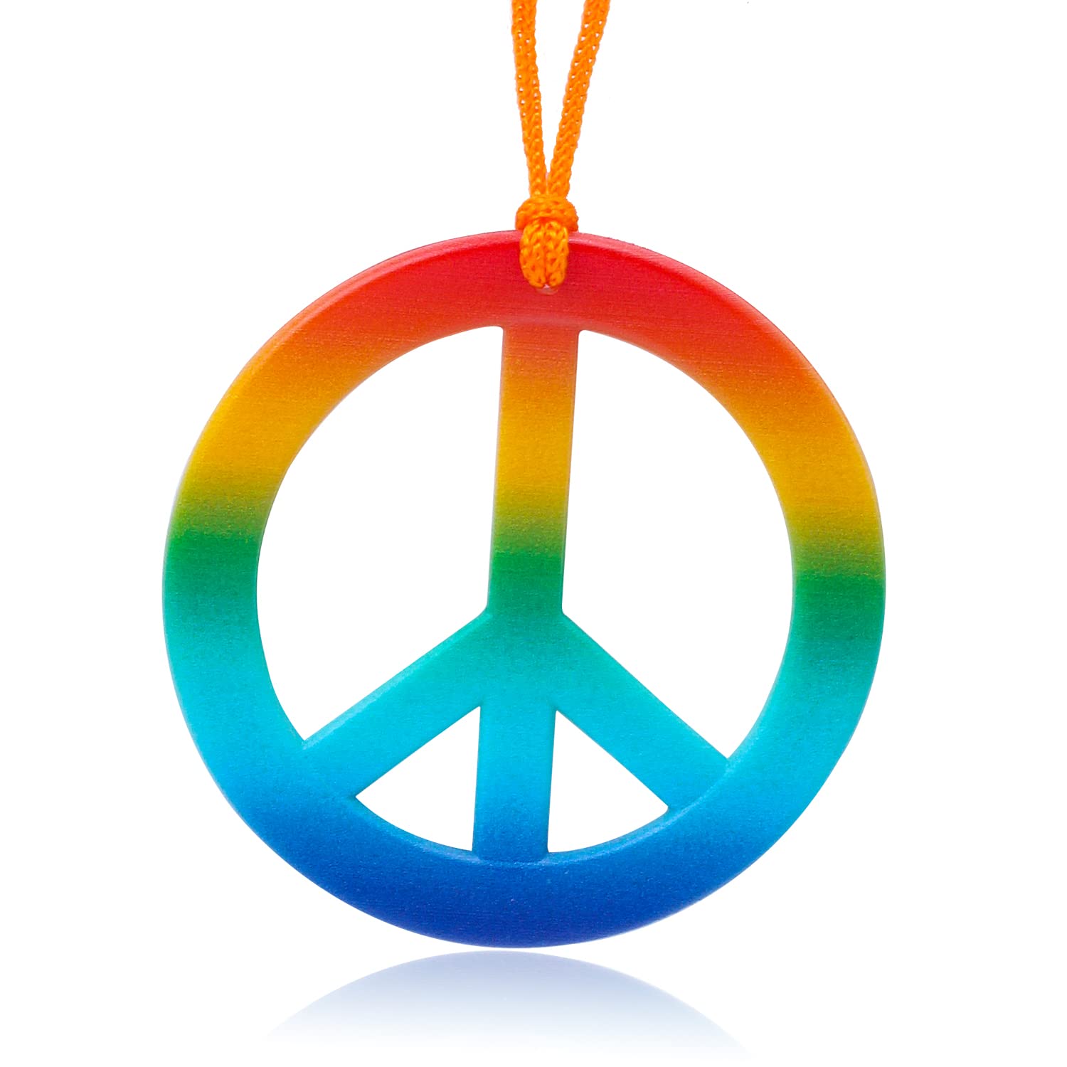 Beelittle Hippie Accessoires Set - 60er Jahre Style Mit Brille, Halskette & Blumenkrone