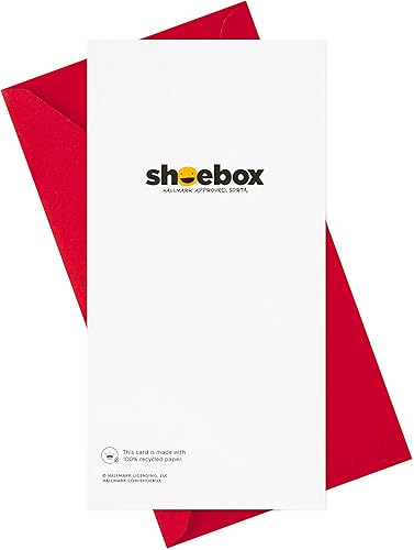 Miniatura 7 de Hallmark Shoebox - Divertidos soportes para tarjetas de regalo o dinero (8 tarjetas de Navidad con sobres)