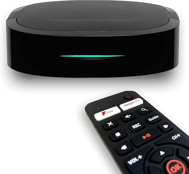 NEW NetBox 4K: Freeview Play smart TV box + Streaming in Ultra HD + USB recording = all in one place