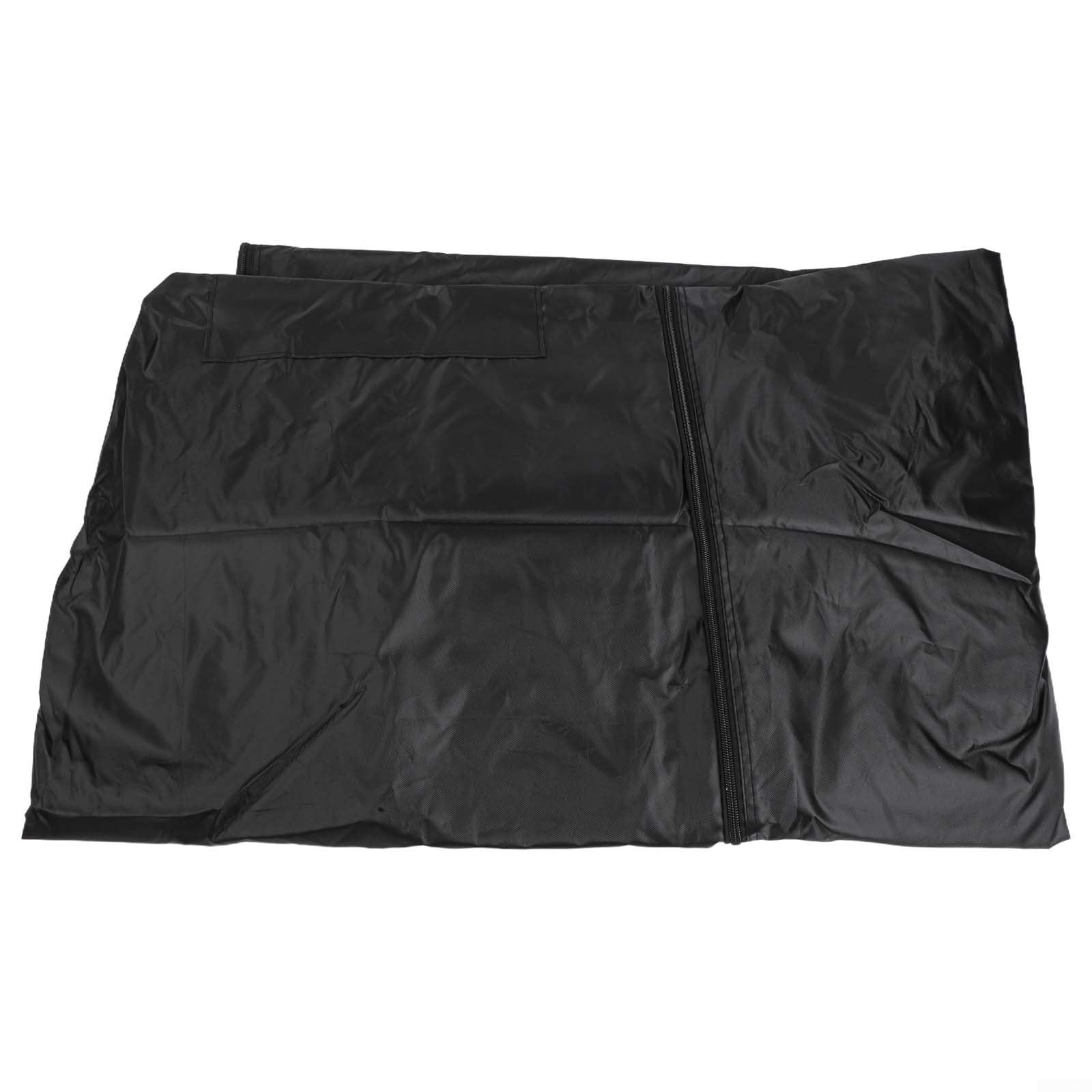Copertura protettiva antipolvere per mensola con cerniera e tasca portaoggetti realizzata in tessuto Oxford 420D, impermeabile/antipolvere (91 x 46 x 183 cm)