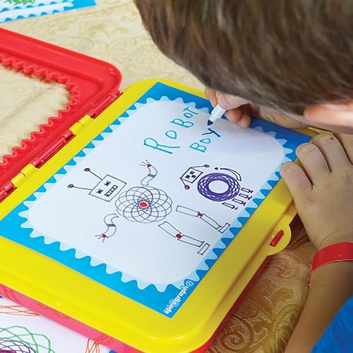 Miniatura 9 de Spirograph Jr. — Jumbo Sized Gears Classic Retro Toy For Spiral Drawing Art Design Toy Kit for Smaller Hands — For Kids Ages 3 and Up