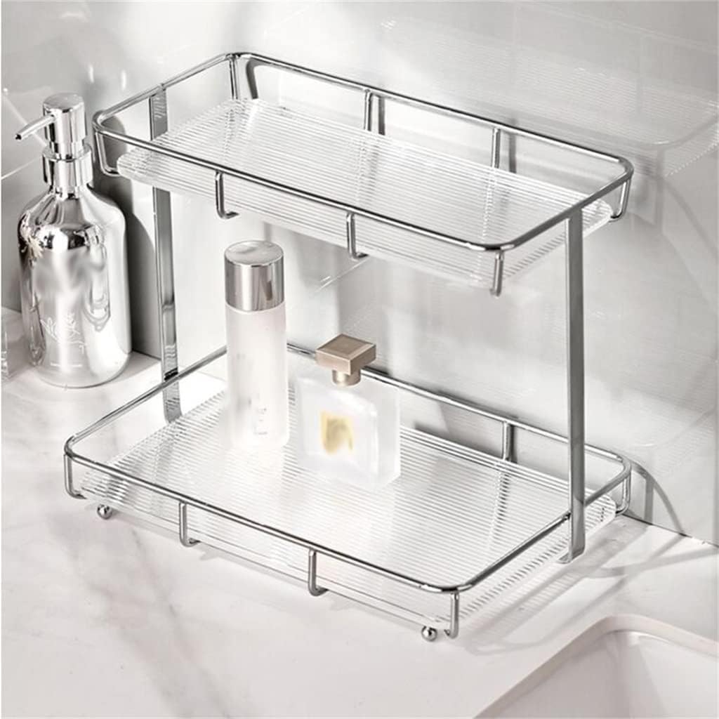 Washbasin Rack Toilet Bathroom Wash Face Countertop Storage Cosmetics Box