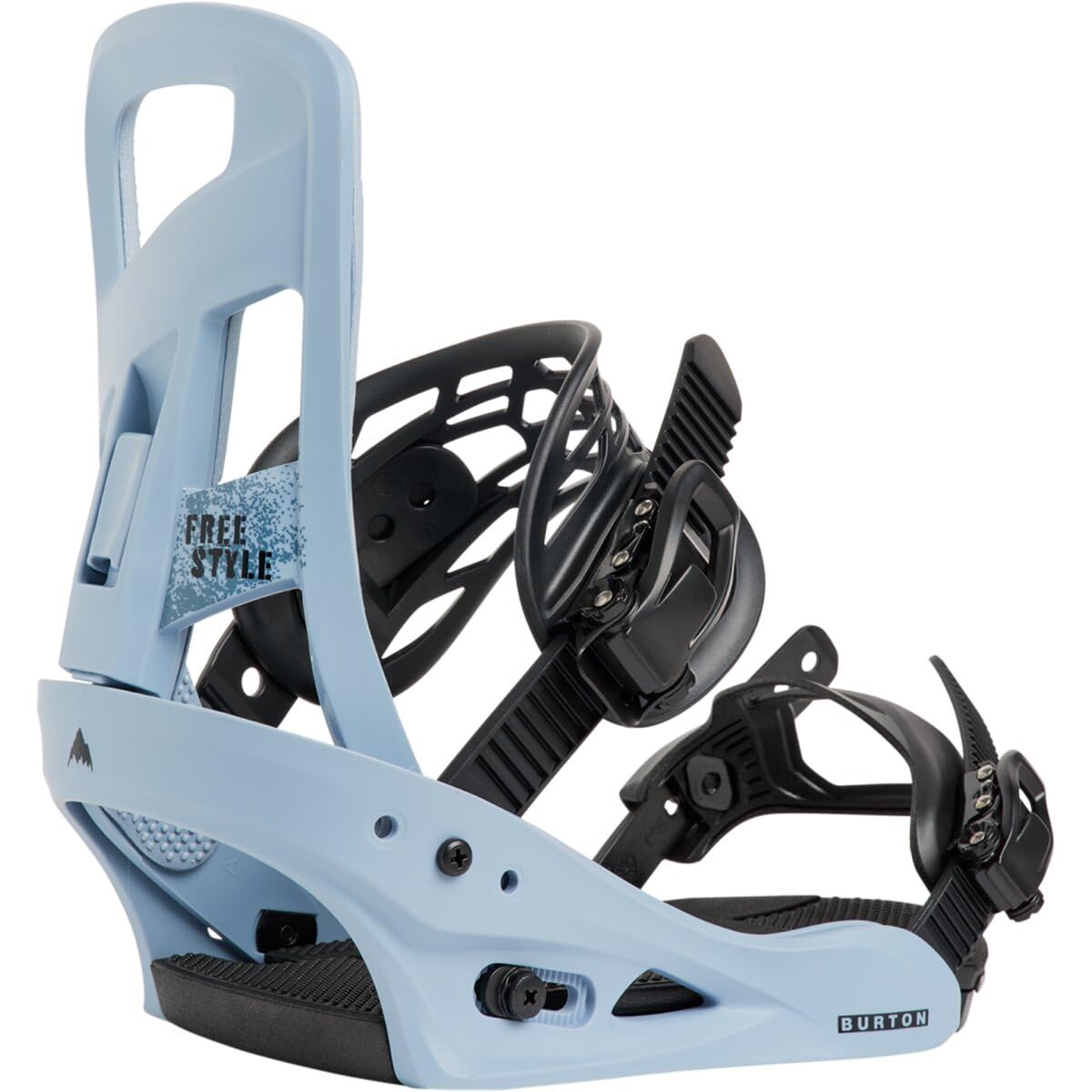 Burton Men's Freestyle Re:Flex Snowboard Bindings, Airstream Blue, Medium : Sports & Outdoors
