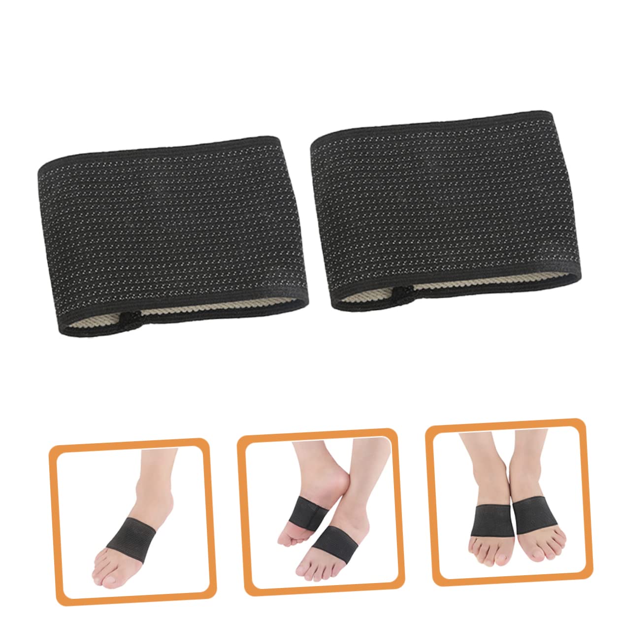 Ipetboom Foot Support Sleeve for Arch Support Flatfoot Compression Sleeves Reusable Flatfoot Sleeve