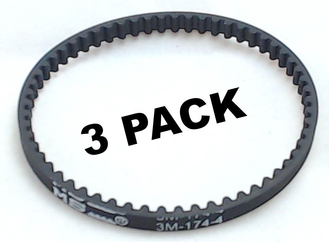 Seneca River Trading 3 Pk, Bissell QuickSteamer Geared Belt, 2035549